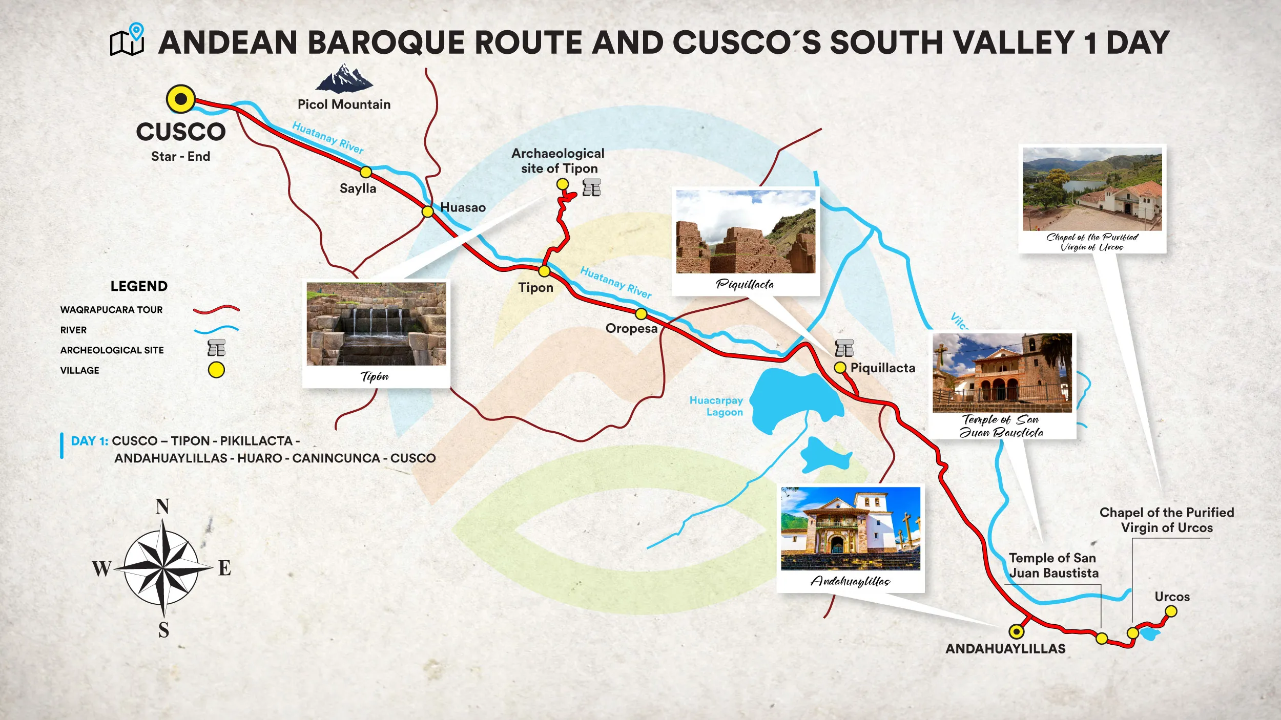 Andean Baroque Route and Cusco´s South Valley
